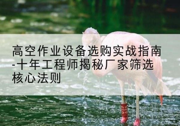 宁城剪叉式升降机厂家-高空作业设备选购实战指南-十年工程师揭秘厂家筛选核心法则